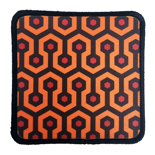 The Shining Carpet Iron-On Patch - UNMASKED Horror & Punk Patches and Decor