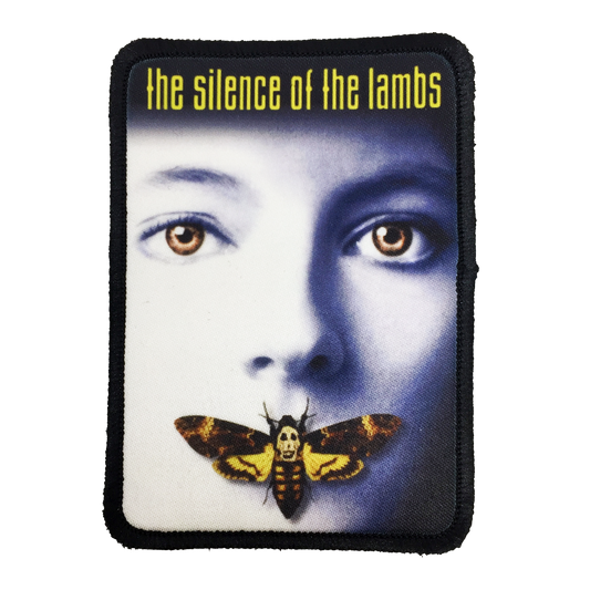 Silence of the Lambs Iron-On Patch - UNMASKED Horror & Punk Patches and Decor