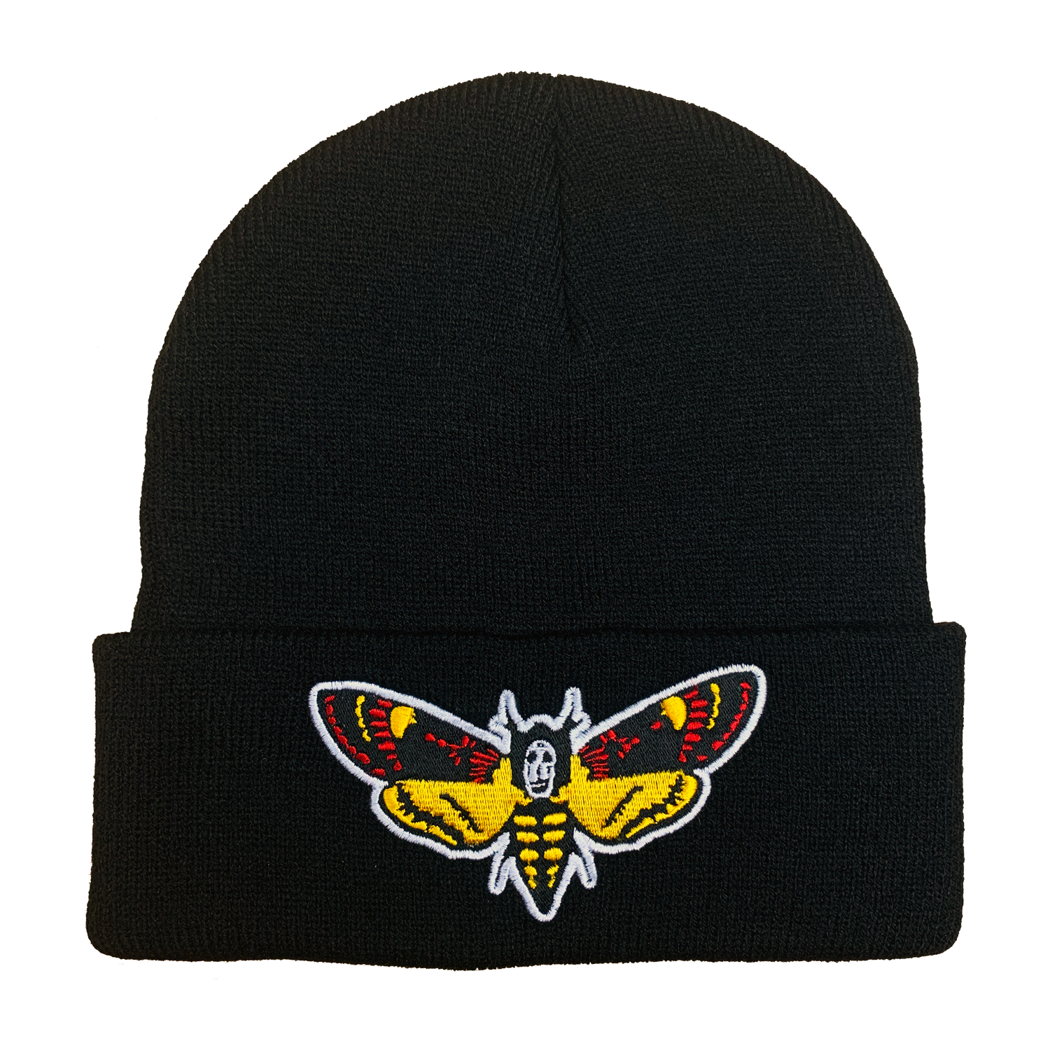 Silence of the Lambs Embroidered Beanie - UNMASKED Horror & Punk Patches and Decor