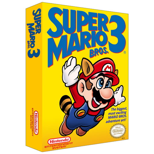 Super Mario Bros 3 Oversized NES Plaque