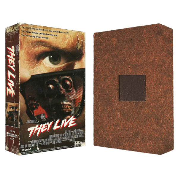 They Live Mini VHS Magnet