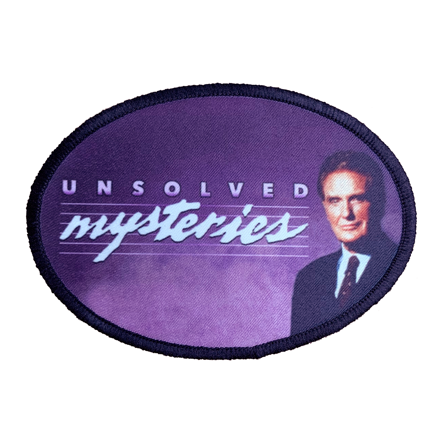 Unsolved Mysteries Iron-On Patch - UNMASKED Horror & Punk Patches and Decor