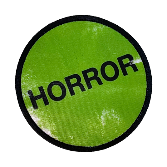 VHS Horror Sticker Iron-On Patch