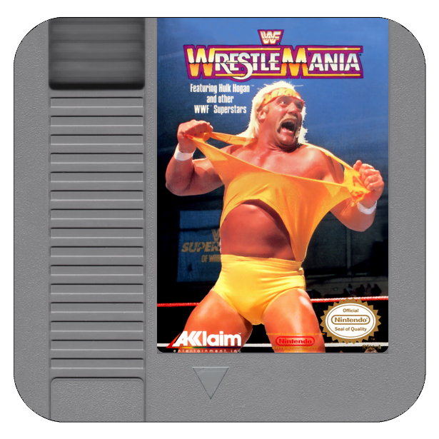 WWF WrestleMania NES Drink Coaster