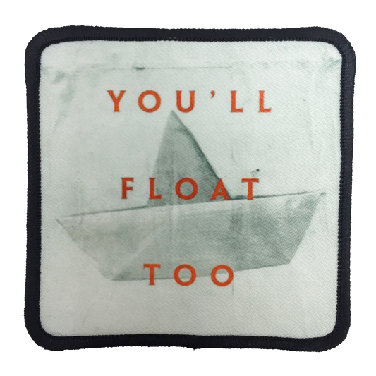 You'll Float Too Iron-On Patch - UNMASKED Horror & Punk Patches and Decor