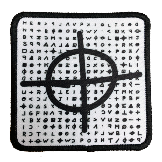 Zodiac Killer Iron-On Patch - UNMASKED Horror & Punk Patches and Decor