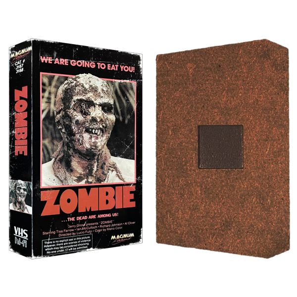Zombie Mini VHS Magnet