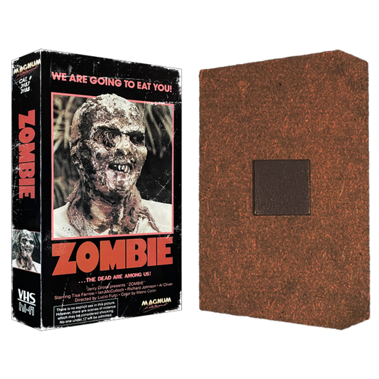 Zombie Mini VHS Magnet